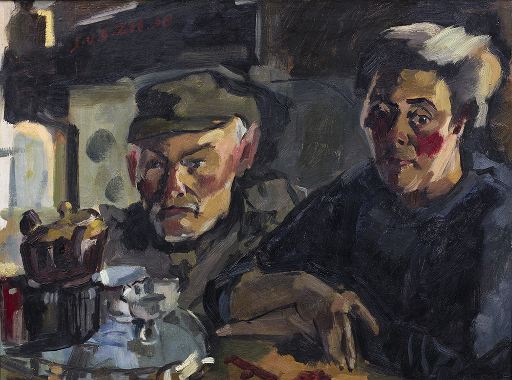 Jan Aaldering en zijn vrouw